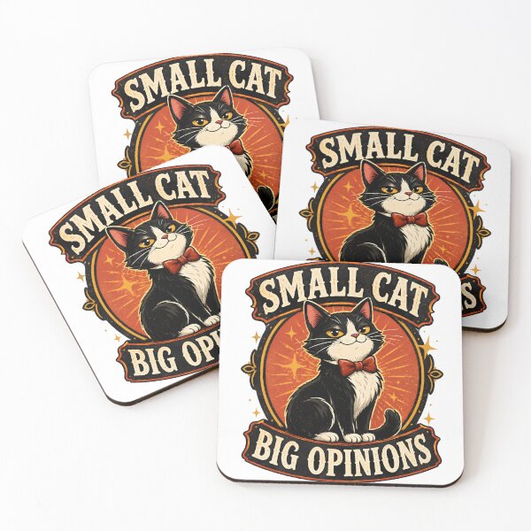 Item preview, Small Cat Big Opinions designed and sold by RexNoise.