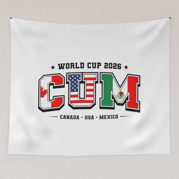 Item preview, C.U.M. World Cup 2026 designed and sold by Soceitiz.