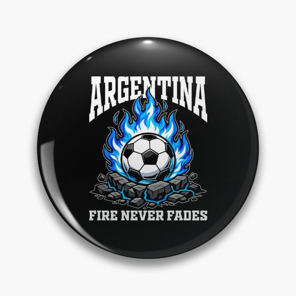 Item preview, ARGENTINA - FIRE NEVER FADES - FIFA WORLD CUP designed and sold by KEF Custom.