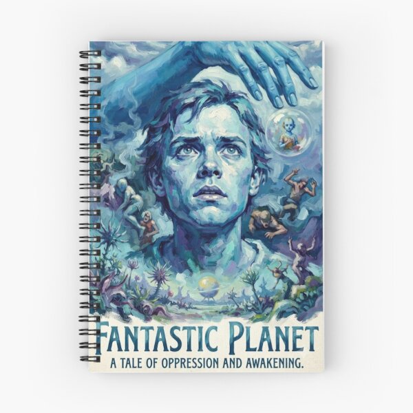 Item preview, Fantastic Planet Retro Sci-Fi Surrealism Tribute Art Movie Poster designed and sold by Art's Diner.