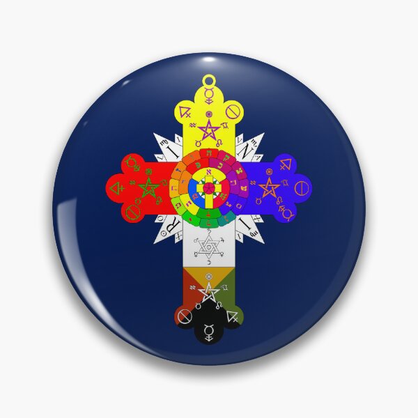 Item preview, Rosy Cross Lamen - Rosicrucian designed and sold by kernowerno.