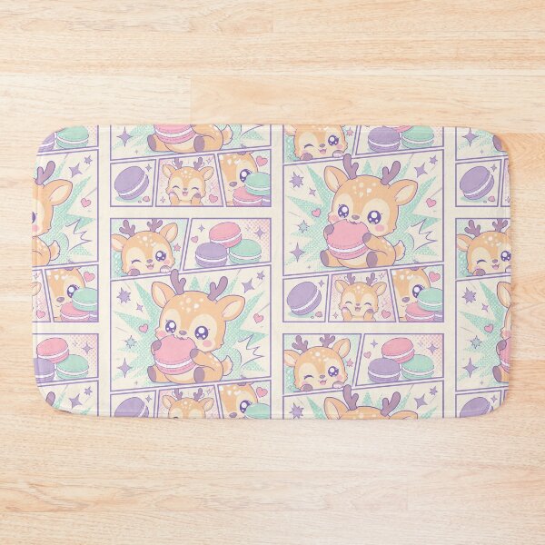 Item preview, Kawaii Fawn Eating Cookies Pop Panels designed and sold by Magmashup.