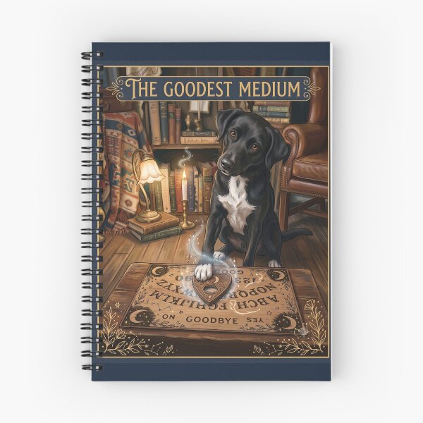 Item preview, The Goodest Medium Dog Spirit Board Art Print designed and sold by Wanderlust Wayward.