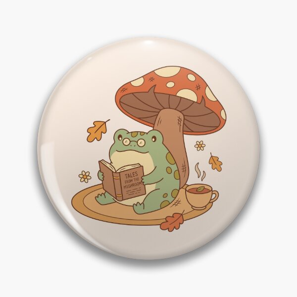 Item preview, Cozy Reading Frog - Bookworm designed and sold by Zerhof.