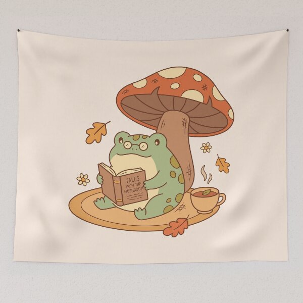 Item preview, Cozy Reading Frog - Bookworm designed and sold by Zerhof.