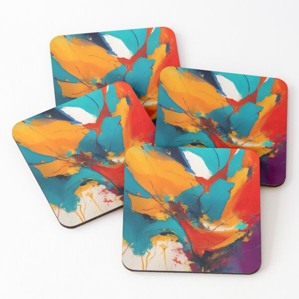 Item preview, Vibrant Abstract Painting | Colorful Modern  designed and sold by KenyCanales.