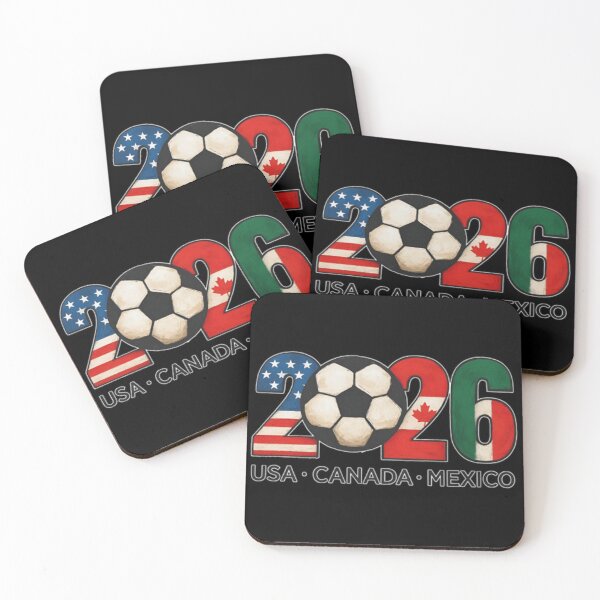 Item preview, 2026 World Cup Soccer USA Canada Mexico Flag Number designed and sold by Soceitiz.