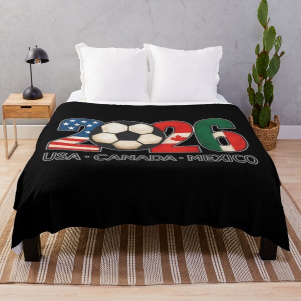 Item preview, 2026 World Cup Soccer USA Canada Mexico Flag Number designed and sold by Soceitiz.