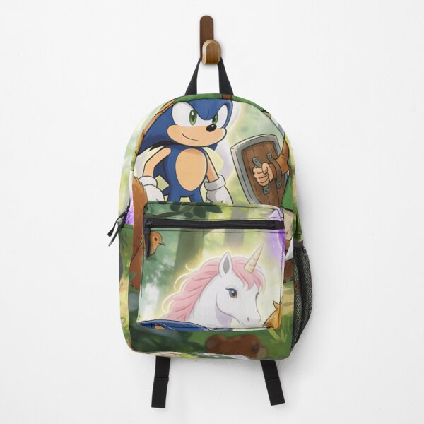 Artikelvorschau, Sonic und Link im Wald entworfen und verkauft von LeagueHeavenGG.
