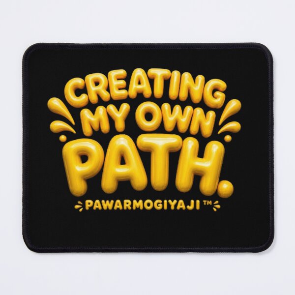 Item preview, Creating My Own Path Typography Motivational Quote T-Shirt Design designed and sold by Pawar1999.