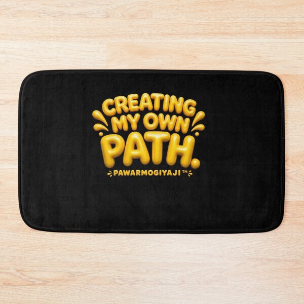 Item preview, Creating My Own Path Typography Motivational Quote T-Shirt Design designed and sold by Pawar1999.