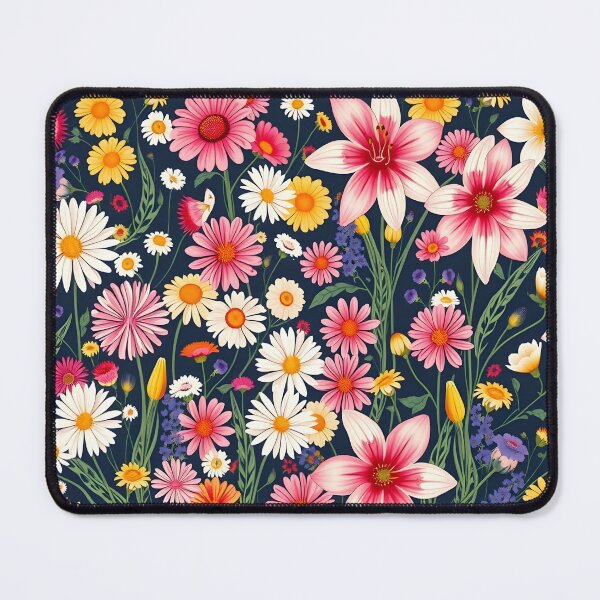 Item preview, A Vibrant Floral Pattern designed and sold by artedamensagem.