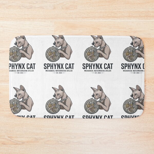 Item preview, Sphynx Cat Mechanical Watchmaking Atelier Horology Gear designed and sold by PictoVibe.
