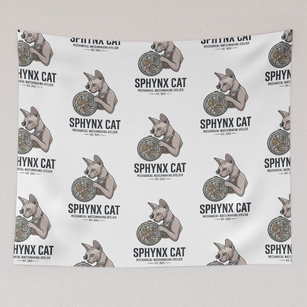 Item preview, Sphynx Cat Mechanical Watchmaking Atelier Horology Gear designed and sold by PictoVibe.