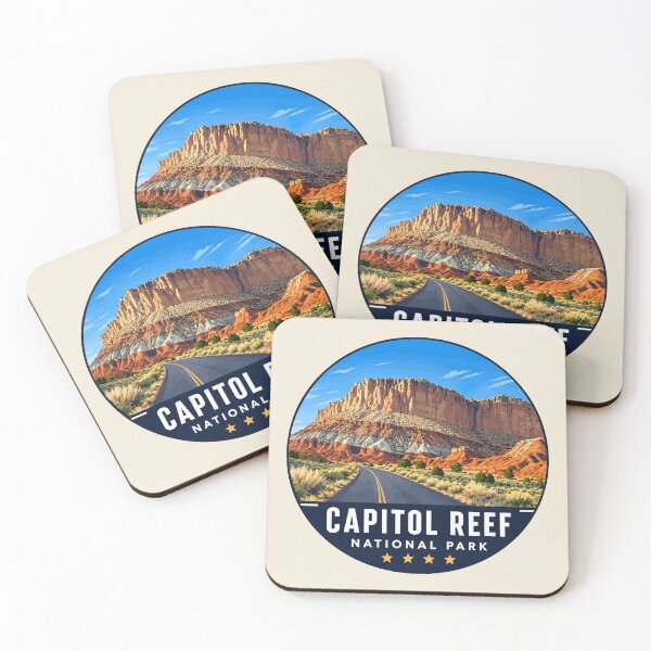 Item preview, Capitol Reef National Park Utah Sticker designed and sold by Gideon Emmerich.