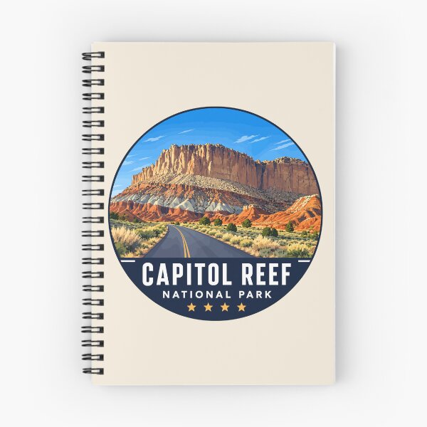 Item preview, Capitol Reef National Park Utah Sticker designed and sold by Gideon Emmerich.