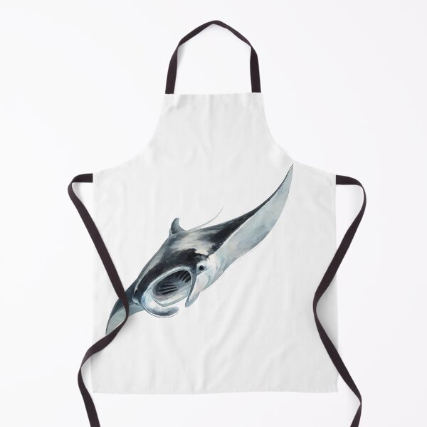Item preview, Reef Manta Ray Watercolour designed and sold by Jaruart.