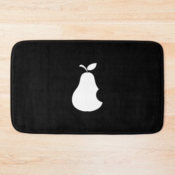 Item preview, Bitten Pear Logo - Apple Logo Parody designed and sold by DGMaxShop.