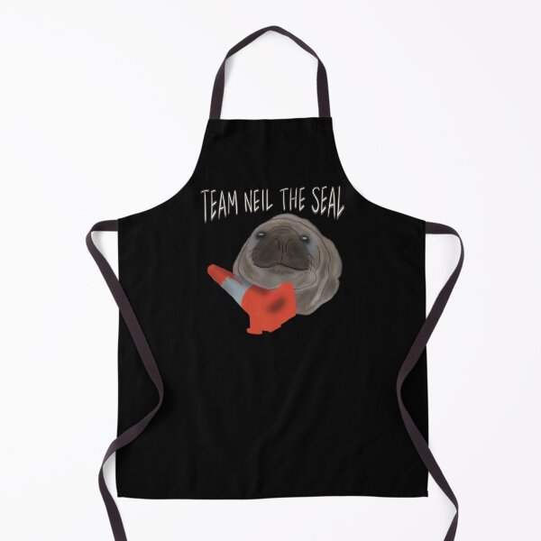 Item preview, Neil the Seal Large and In Charge Illustrated Design Funny Tasmania Meme designed and sold by yashiki.