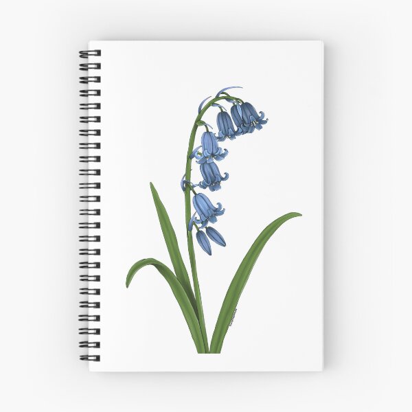 Item preview, Bluebell flower designed and sold by artmadebyhoney.