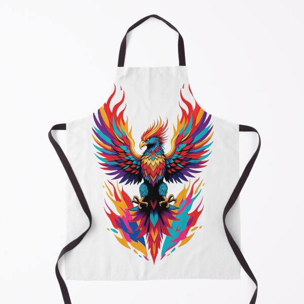 Item preview, Vibrant pop art style firebird: the rebirth of the Phoenix designed and sold by JonelleTshirts.