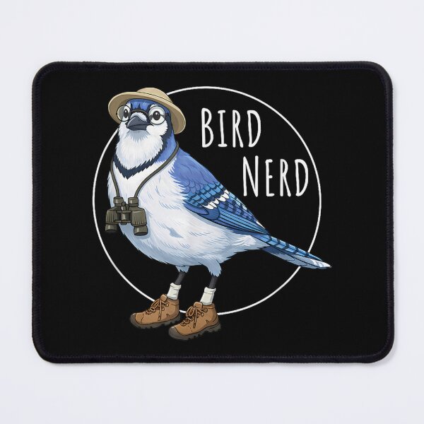 Item preview, Bird Watching Blue Jay designed and sold by goombi-creative.