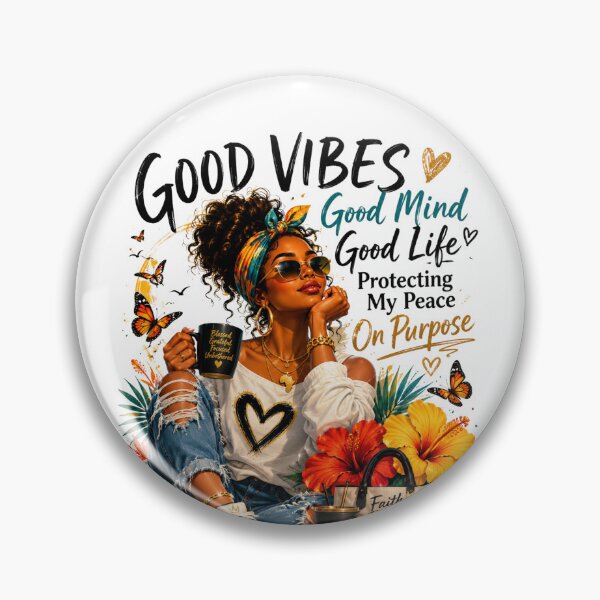 Item preview, Good Vibes Good Mind Good Life designed and sold by Her2Harmony.