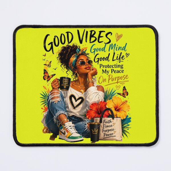Item preview, Good Vibes Good Mind Good Life designed and sold by Her2Harmony.