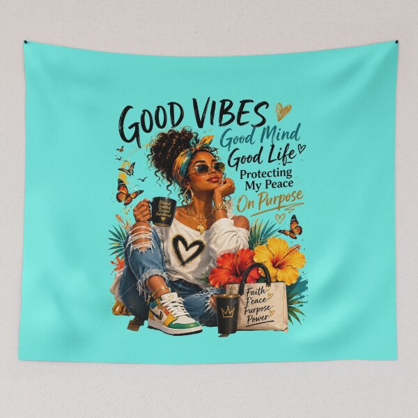 Item preview, Good Vibes Good Mind Good Life designed and sold by Her2Harmony.