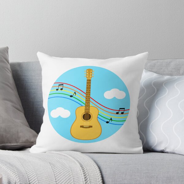 Item preview, Guitar and Rainbow for Kids designed and sold by Periwinkle Popsicle.