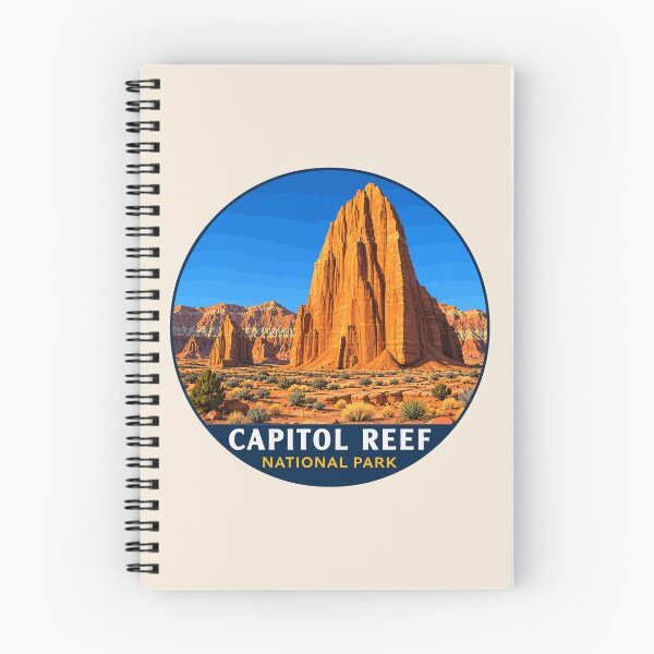 Item preview, Capitol Reef National Park Utah Sticker designed and sold by Gideon Emmerich.