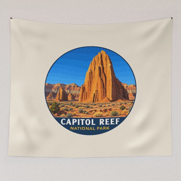 Item preview, Capitol Reef National Park Utah Sticker designed and sold by Gideon Emmerich.