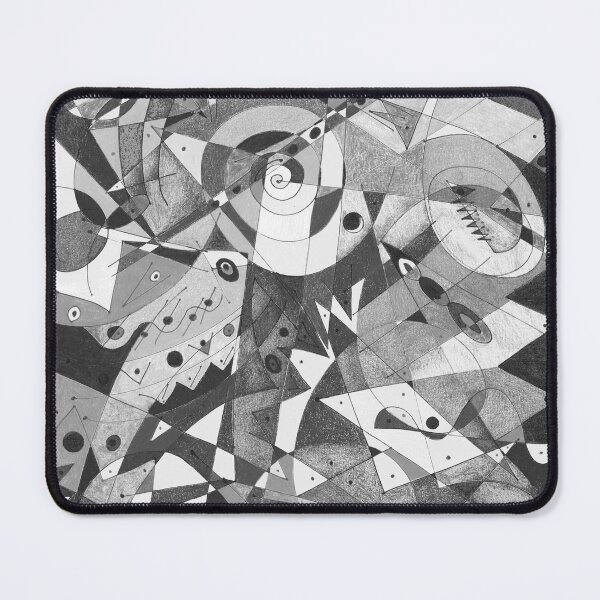 Item preview, Black and White Abstract designed and sold by Anthony Macaluso.