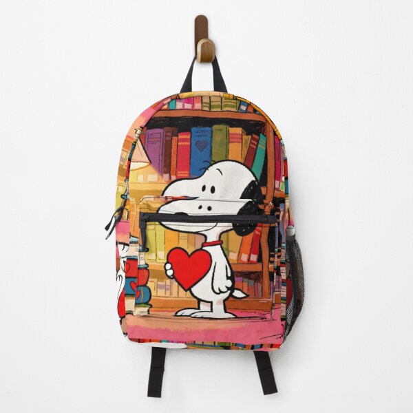 Item preview, Snoopy Library Book Lamp Valentine Art designed and sold by Innova_Creations.