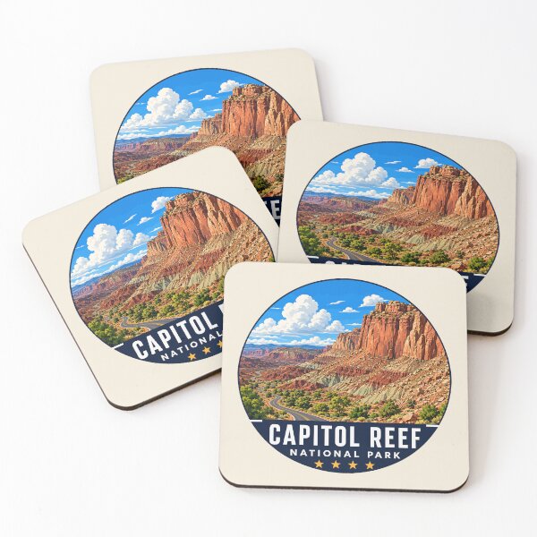 Item preview, Capitol Reef National Park Utah Sticker designed and sold by Gideon Emmerich.
