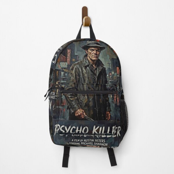 Item preview, Psycho Killer Neo-Noir Thriller Movie Tribute Art Poster designed and sold by Art's Diner.