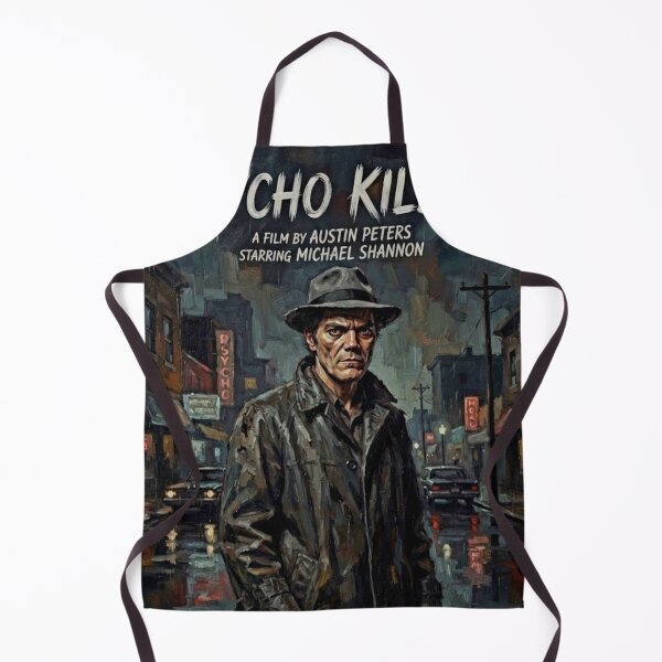 Item preview, Psycho Killer Neo-Noir Thriller Movie Tribute Art Poster designed and sold by Art's Diner.