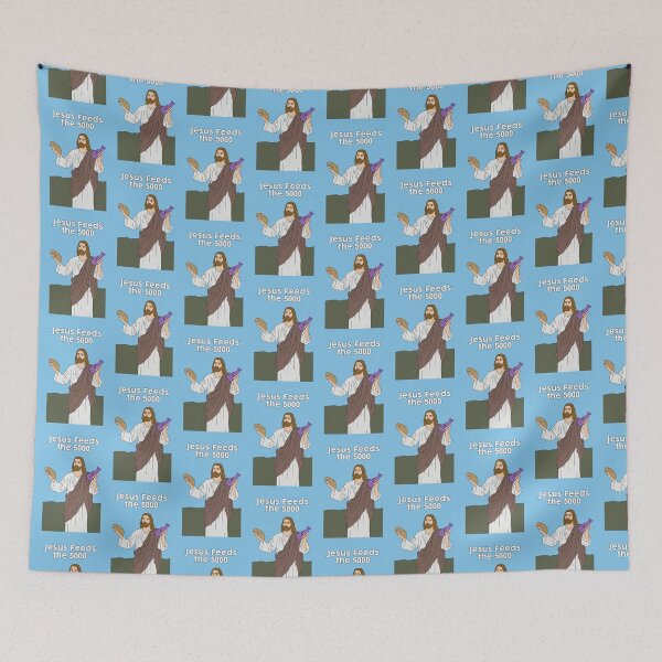 Item preview, Jesus Feeds the 5000 designed and sold by elviamontemayor.