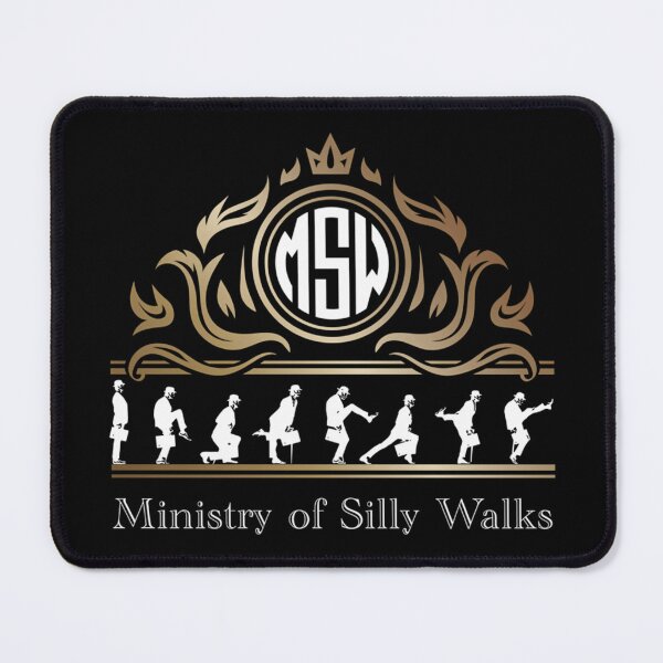 Item preview, Ministry Of Silly Walks Royal Majesty Emblem designed and sold by gooeverest.