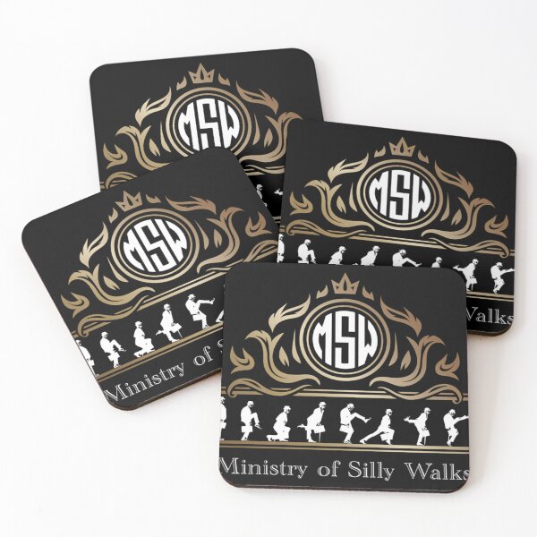 Item preview, Ministry Of Silly Walks Royal Majesty Emblem designed and sold by gooeverest.