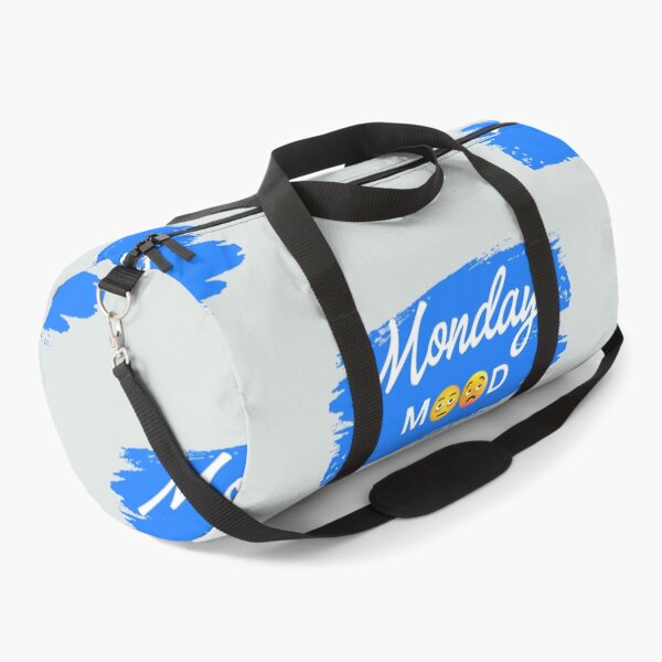 Item preview, Monday Mood | Monday Blues Funny Emoji Typography Design designed and sold by Ginastle26.