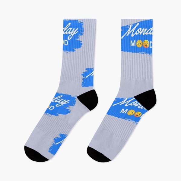 Item preview, Monday Mood | Monday Blues Funny Emoji Typography Design designed and sold by Ginastle26.