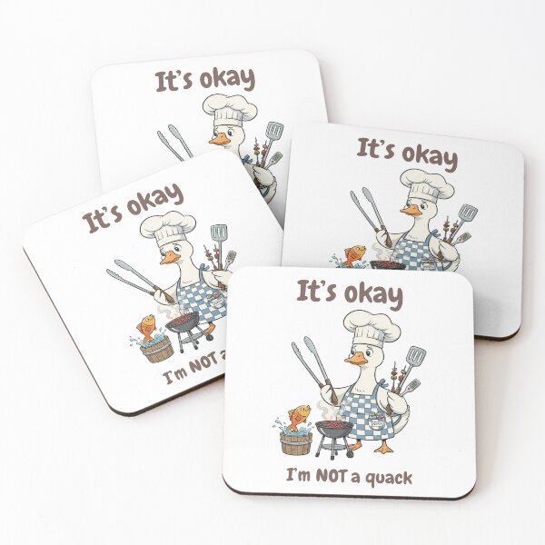 Item preview, It’s Okay I’m Not a Quack designed and sold by HumTumMe.