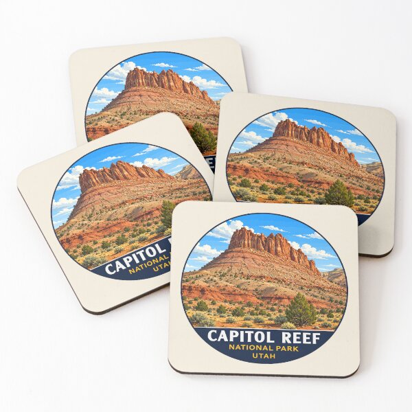 Item preview, Capitol Reef National Park Utah Sticker designed and sold by Gideon Emmerich.