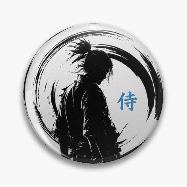Item preview, Samurai and Japanese Brush Art | Minimalist Black & White Katana Aesthetic designed and sold by NBT-NOVA.