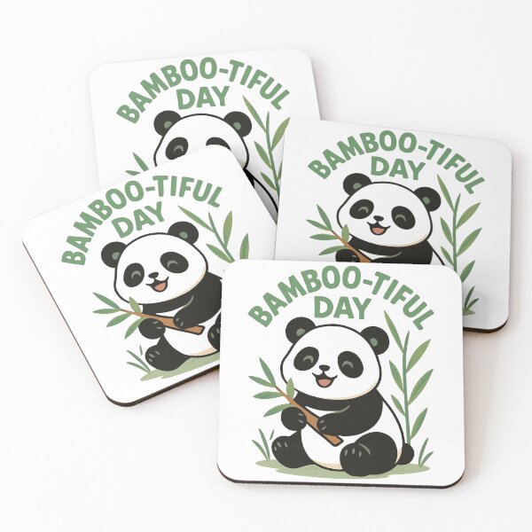 Item preview, Panda - Bamboo-tiful day designed and sold by GUNAPRIYAA.
