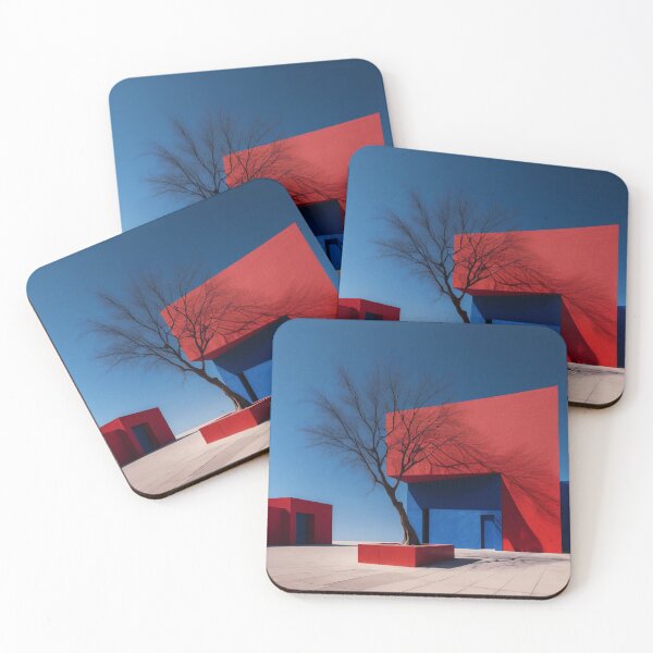 Item preview, Red Geometry Under Aegean Sky designed and sold by Viktor Surzhko.