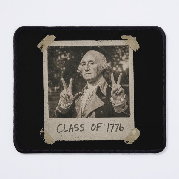 Item preview, Class Of 1776 George Washington Peace Sign Funny designed and sold by MountainBikings.