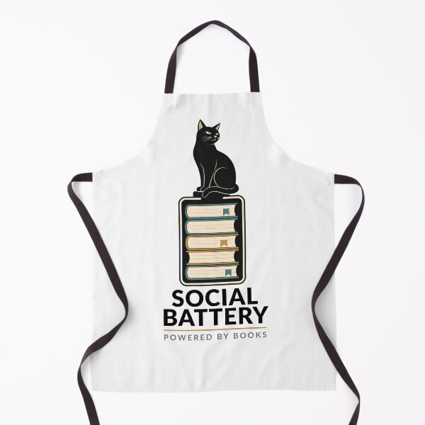 Item preview, Social Battery Powered By Books designed and sold by Northbound Press.