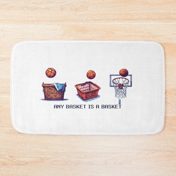 Item preview, Any Basket Is A Basket - Funny Retro Pixel Art designed and sold by thepixelcloset.